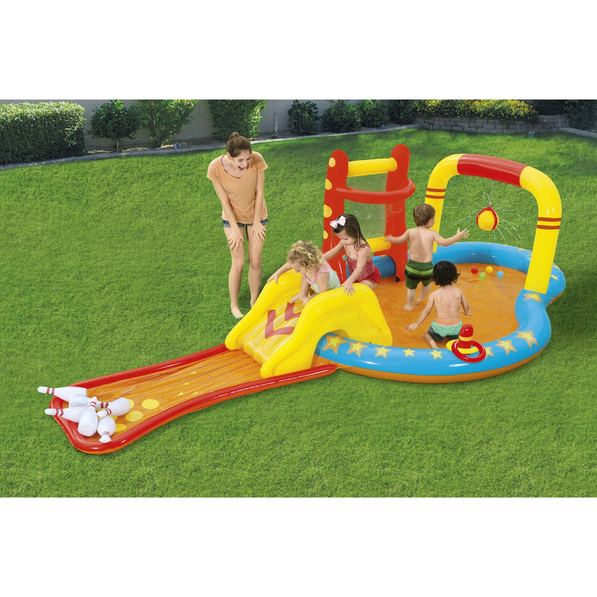 Multicolor Outdoor Play Pool Center T583552