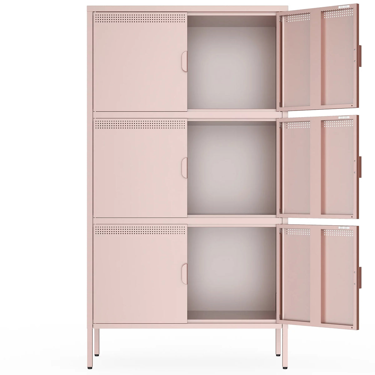 6 Doors Metal Storage Cabinet with Adjustable Shelves P5305