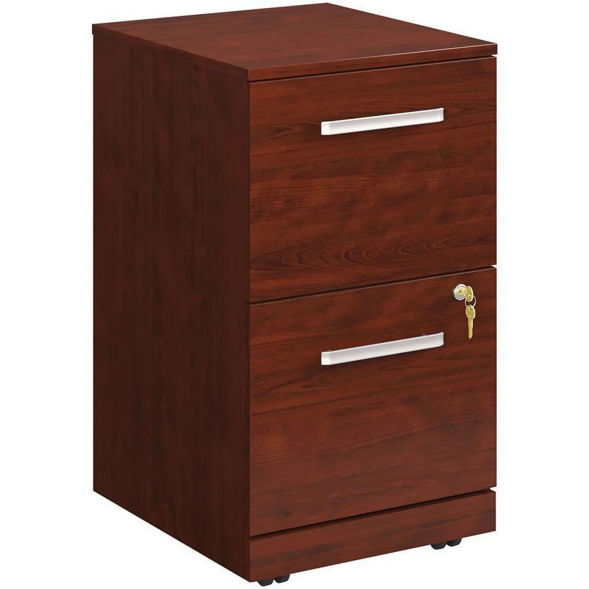 2 Drawer Engineered Wood Mobile File Cabinet Y41232