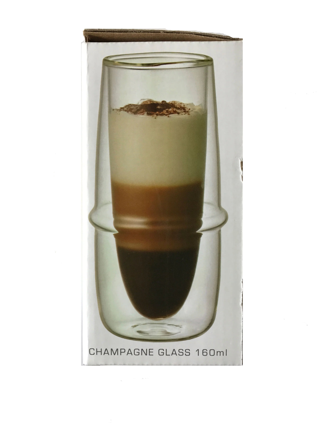Double-Wall Champagne Glass Set of 2 D10473