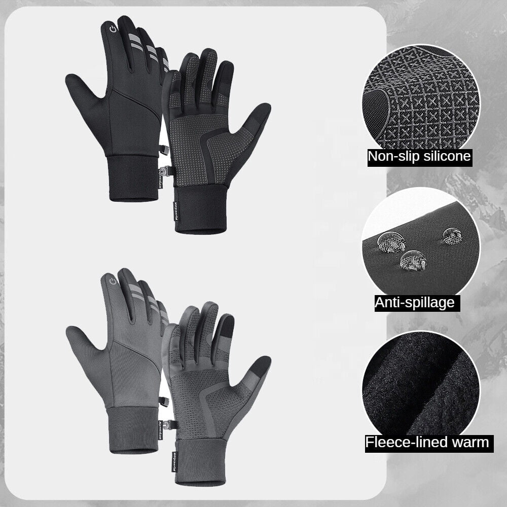 Waterproof Touchscreen Full Finger Sport Gloves V7723