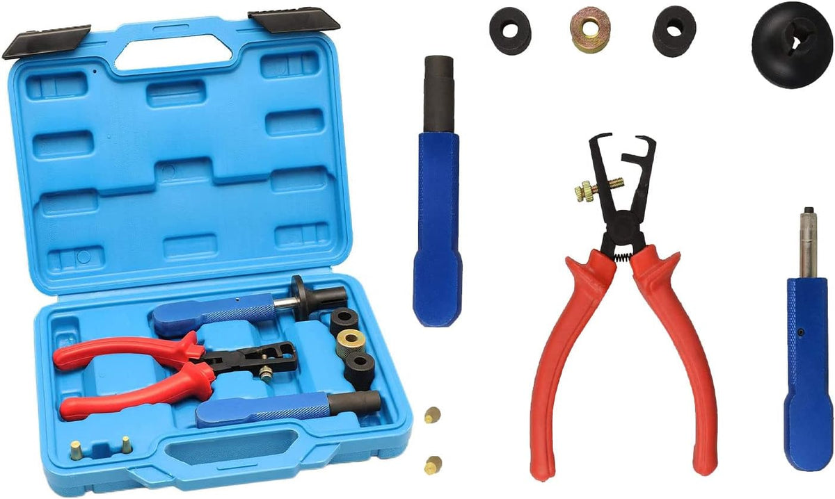 Fuel Injector Install and Remove Tool, Oil Seal Remover Installer Tool Kit D4729