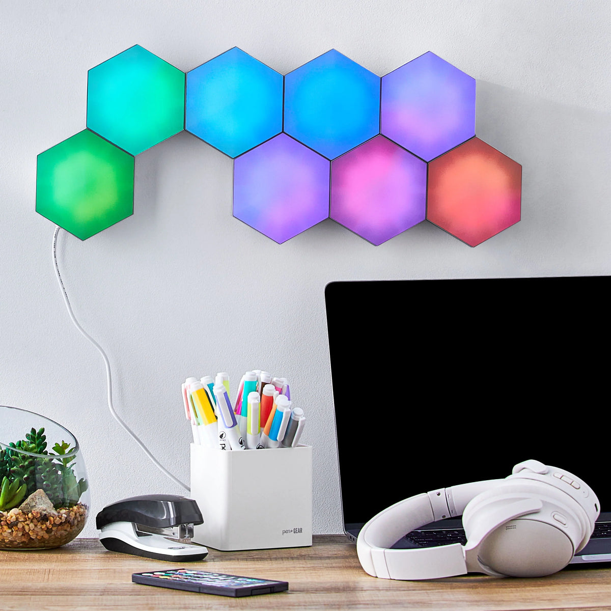 RGBIC Hexagon Lights 8-Pack H96533