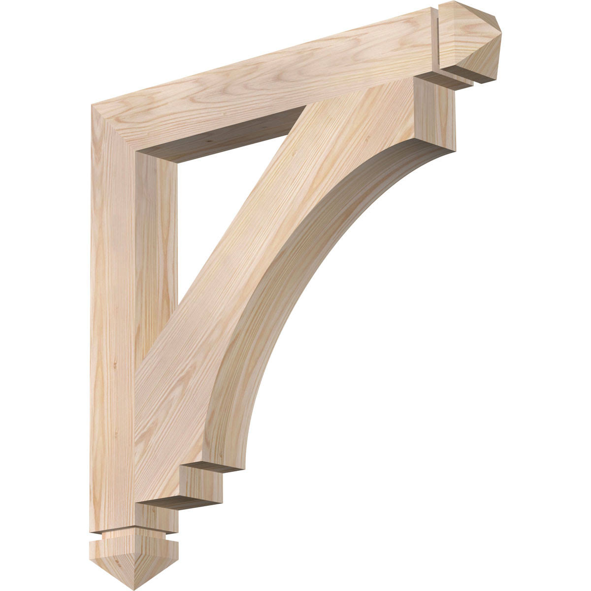Douglas Fir Smooth Bracket V1557