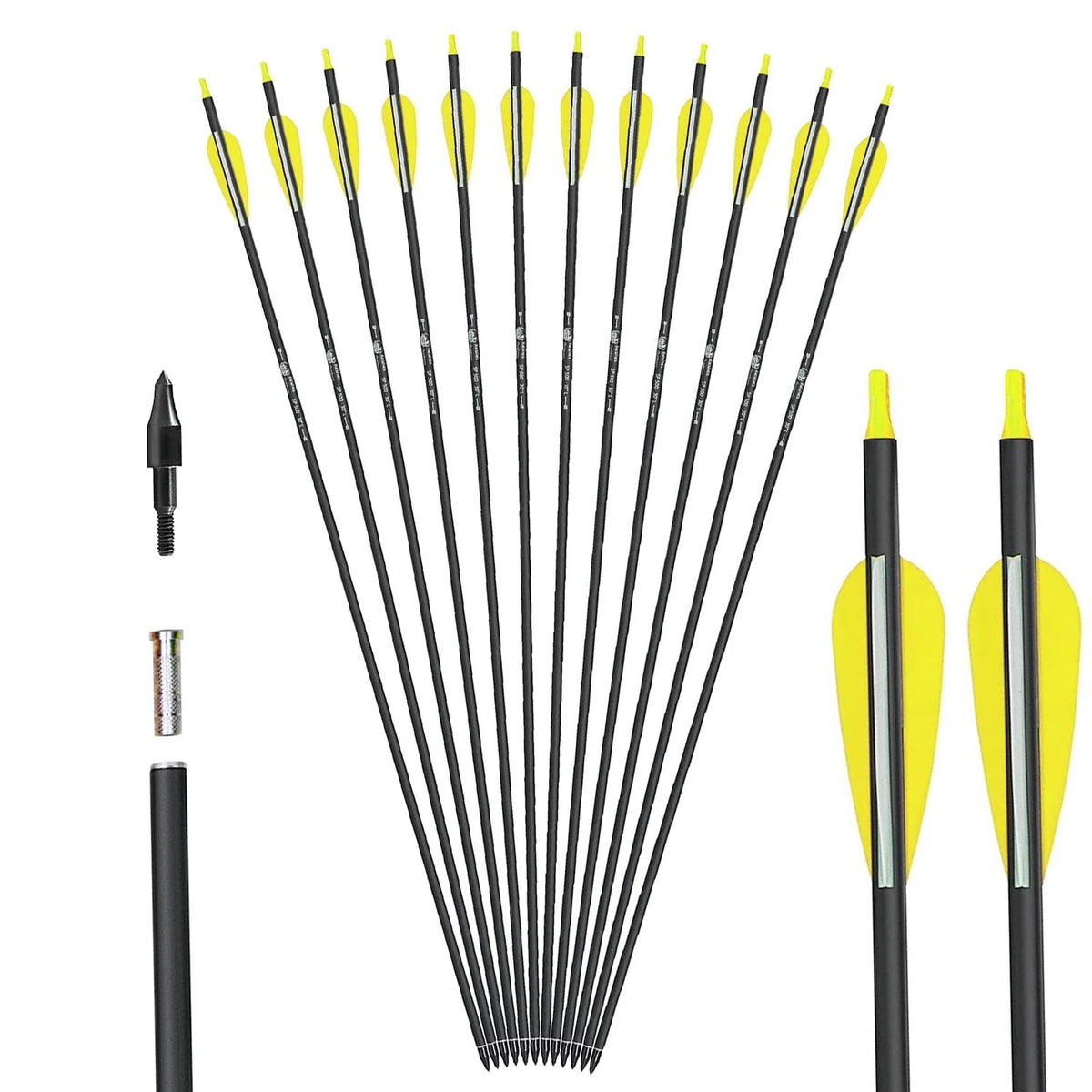 Carbon Arrow 29 inch 12-Pack Spine 400 G6630