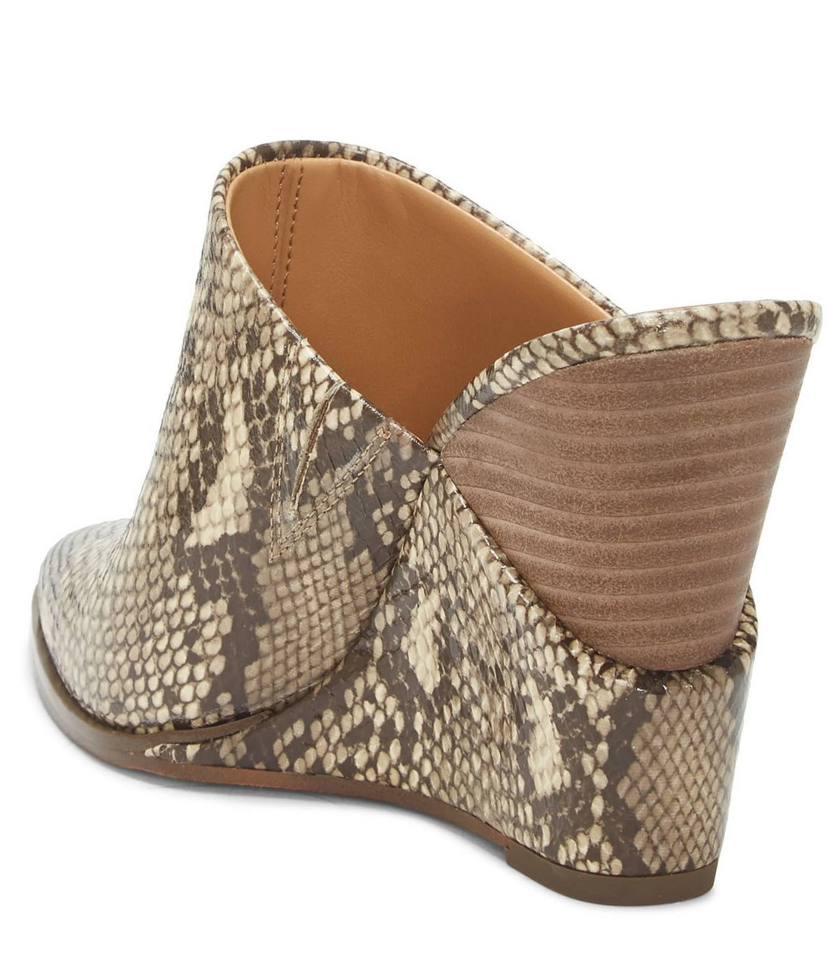 Natural Snake Mules O1113