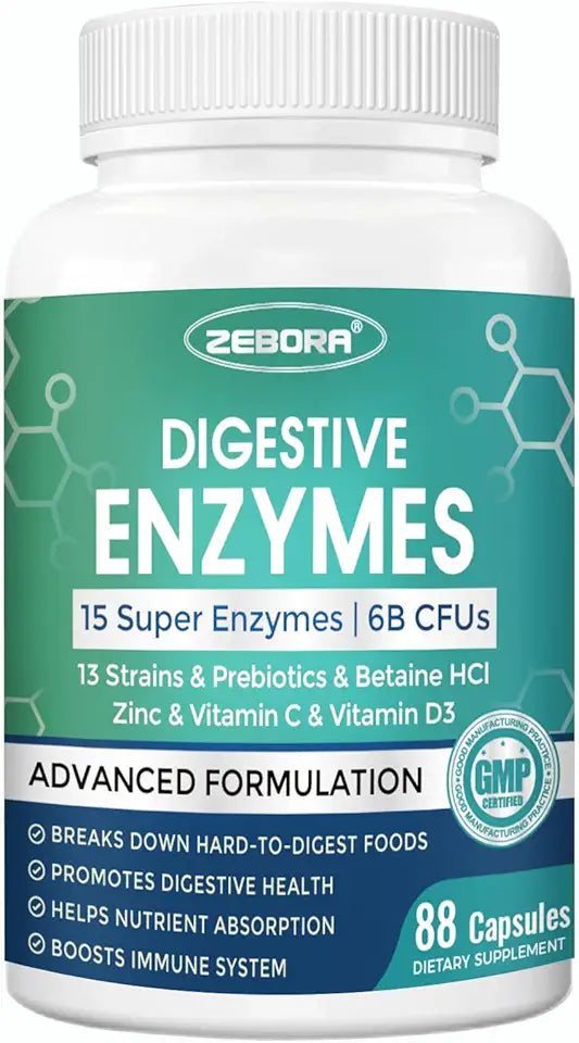 88 Capsules Digestive Enzymes A4327