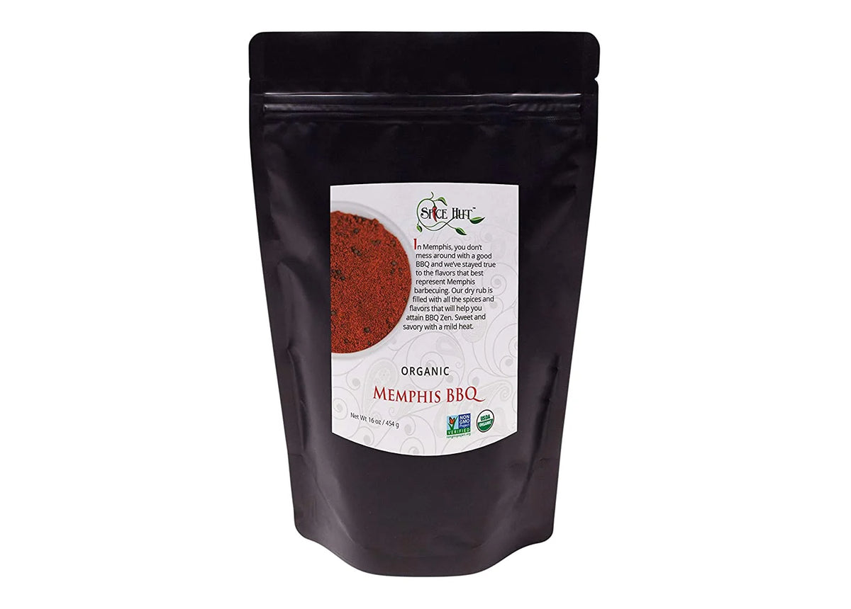 Organic Salt-Free BBQ Dry Rub Seasoning 1LB Pouch Y799