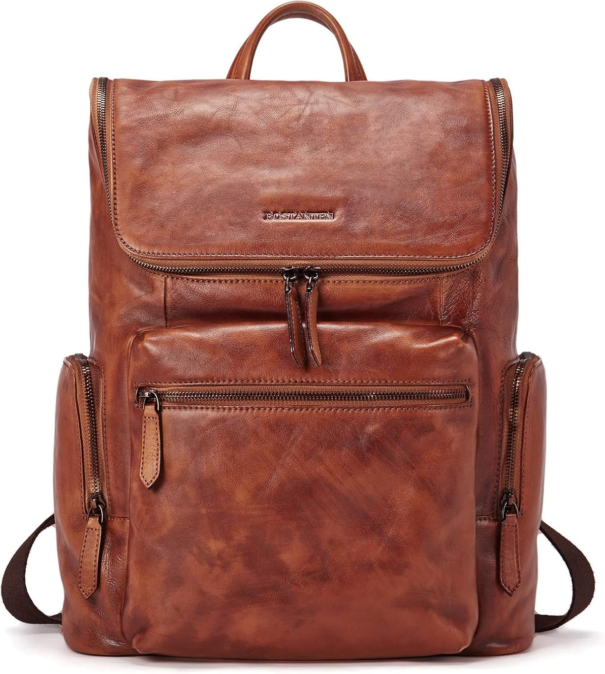 Leather Laptop Backpack E2503