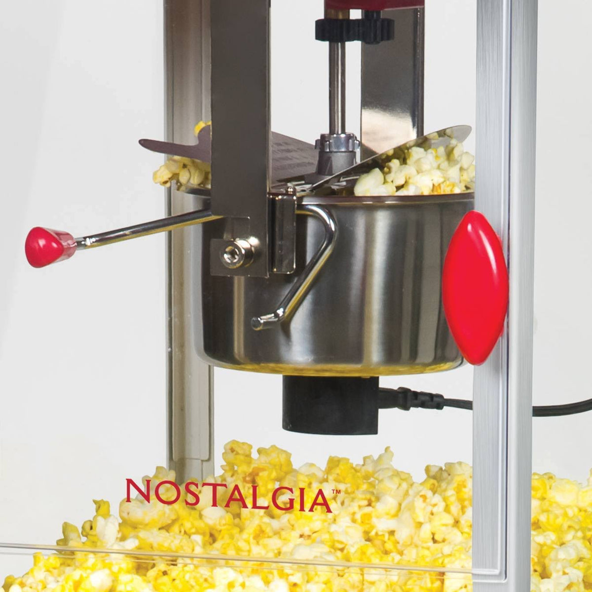 Red Vintage Popcorn Cart J133293