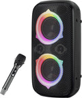 80W Bluetooth Speaker with Wireless Microphone D9281